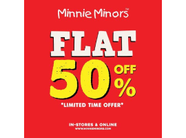 Minnie Minors Summer End Sale Enjoy FLAT 50% OFF on Entire Summer Stockimage-1298
